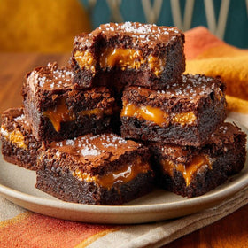 Brazilian caramel brownie